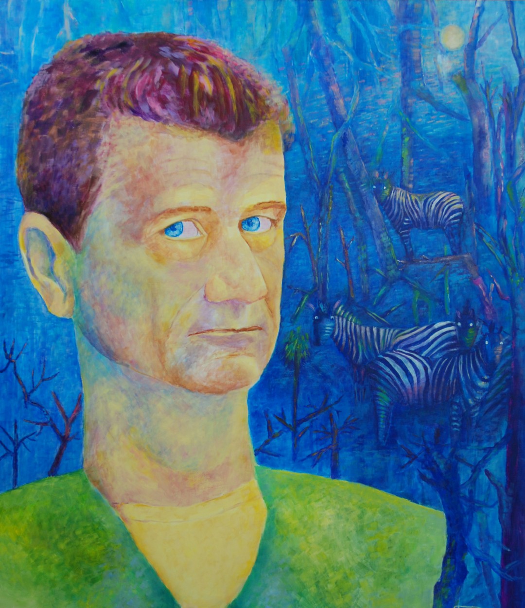 Portret Janusza Palikota obraz olejny Magdalena Walulik