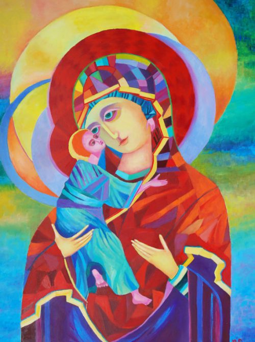nowoczesny obraz religijny