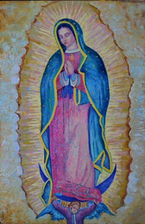 Our Lady of Guadalupe painting picture