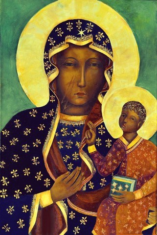 Replika obrazu Matki Boskiej Częstochowskiej