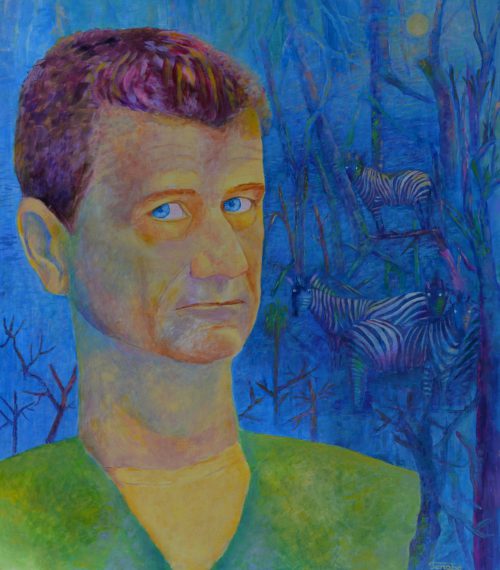 Portrety polityków Janusz Palikot portret olejny 70 x 80